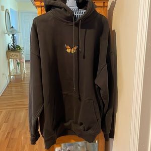 Brandy Melville black hoodie sweatshirt